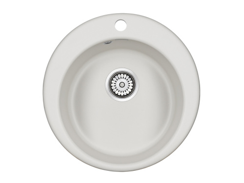 Кухонная мойка Paulmark GELEGEN 50 PM404800-WH 50х50 цвет белый